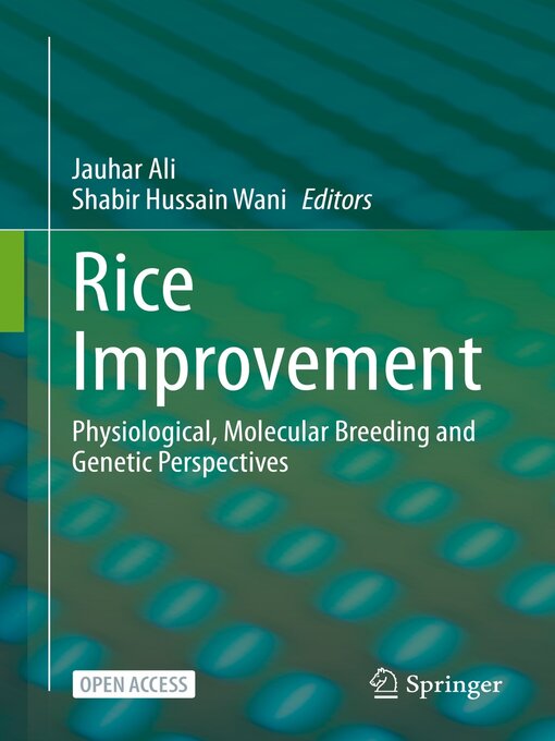 Title details for Rice Improvement by Jauhar Ali - Available
